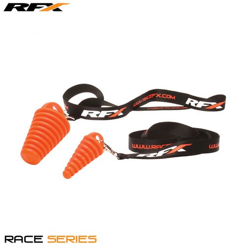 RFX Race Exhaust Bung 2 Stroke (Orange) Includes RFX Lanyard