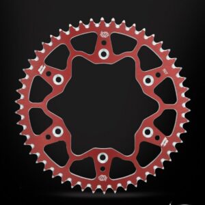 MOTO MASTER 6200223 ALUMINIUM REAR SPROCKET 51 T 520 RED BETA / HONDA