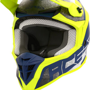 Acerbis Motocross 24473.232 Enduro Helmet Linear Yellow/Blue size Small