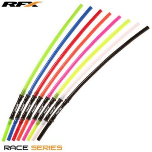 RFX Race Vent Tube - Long Pipe Inc 1 Way Valve (Black) 1 Piece