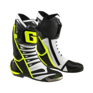 GP1 Evo Λευκές/Μαύρες Κίτρινες μπότες