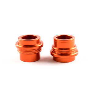 AWORKX Wheel Spacer Front, orange KTM, HQV, (22mm axle) SX/SX-F 15->, EXC/EXC-F 16-> FC/TC 15->, FE/TE 16->