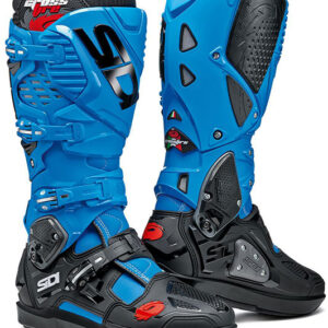 ΜΠΟΤΕΣ ENDURO MOTOCROSS SIDI CROSSFIRE 3 SRS LIGHT BLUE - BLACK SIZE 44