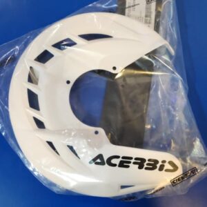 X-BRAKE FRONT DISC COVER WHITE