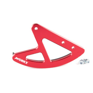 AWORKX Brake Guard, red HONDA CR/CRF 02-> (no mini)