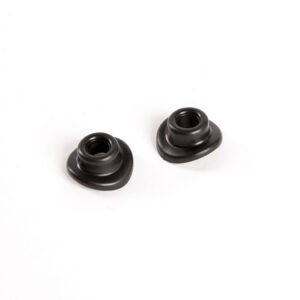 X-GRIP Air valve mud guard set black, set of 2