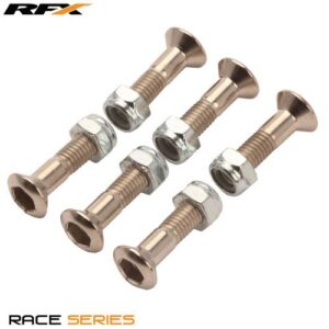 RFX Race Sprocket Bolt and Nut Kit (6pcs) M8 x 30mm Universal CR/KX/RM/YZ