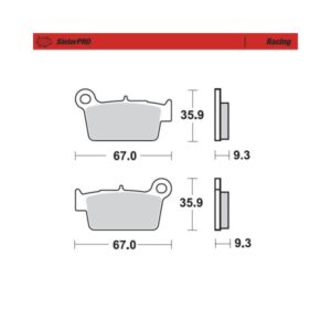 πλάτη Yamaha, Suzuki, Kawasaki, Beta, Gas-Gas