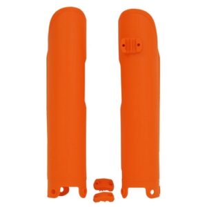 FORK PROTECTORS ORIGINAL COLOUR 09=>10-FIT ON MODEL 03=>11 K ORANGE REPLICA KTM SX-SXF-EXC