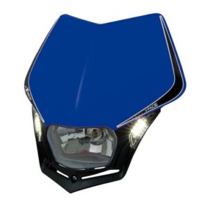 V-FACE HEADLIGHT YZF BLUE-BLACK UNIVERSAL