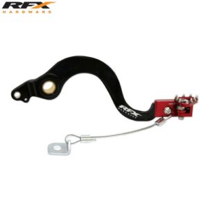 RFX Pro FT Rear Brake Lever (Black/Red) Honda CRF150 07-16