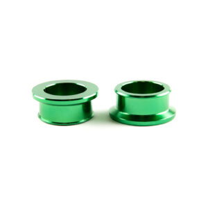 AWORKX Wheel Spacer Rear, green KAWASAKI, KX 03-08, KXF 250 04->, KXF 450 06-18,