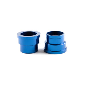 AWORKX Wheel Spacer Front, blue KTM, HQV, (26mm axle) SX/SX-F 03-14, EXC/EXC-F 03-15 FC/TC 2014, FE/TE 14-15