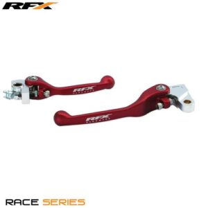 RFX Race Forged Flexible Lever Set (Red) Honda CRF250/450 07-16