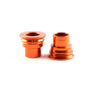 AWORKX Wheel Spacer Rear, orange KTM, HQV (20mm axle) SX 85 12->, SX(F) 03-12, EXC(F) 03->, Freeride 12- TC 85 14->, TE/FE 14->