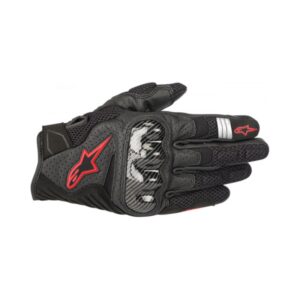SMX-1 AIR V2 Μαύρο/Fluo Κόκκινα γάντια