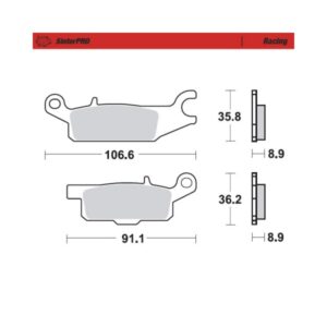 Στρόβιλοι 096211 πίσω δεξιά Yamaha YFM550 Grizly 09-15, YFM700 Grizly 07-23